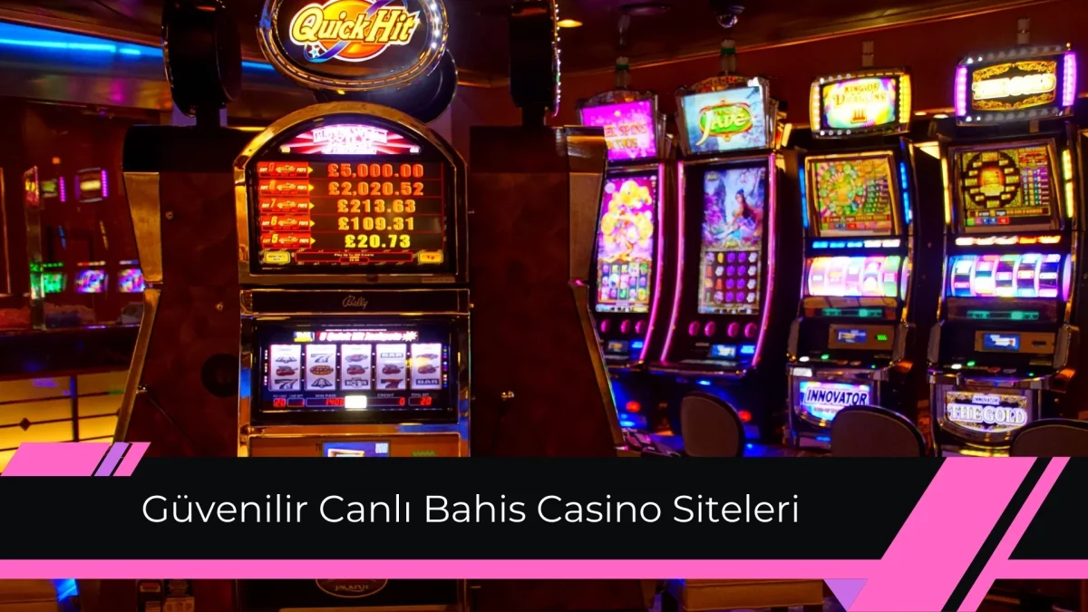 Güvenilir Canlı Bahis Casino Siteleri